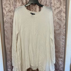 Long sleeve white dress